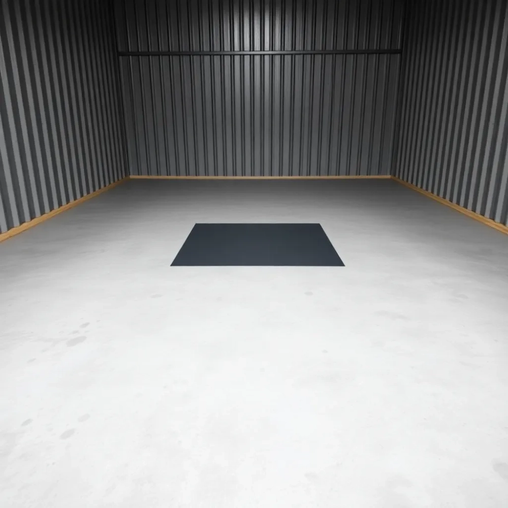 Co na podłogę w garażu blaszanym