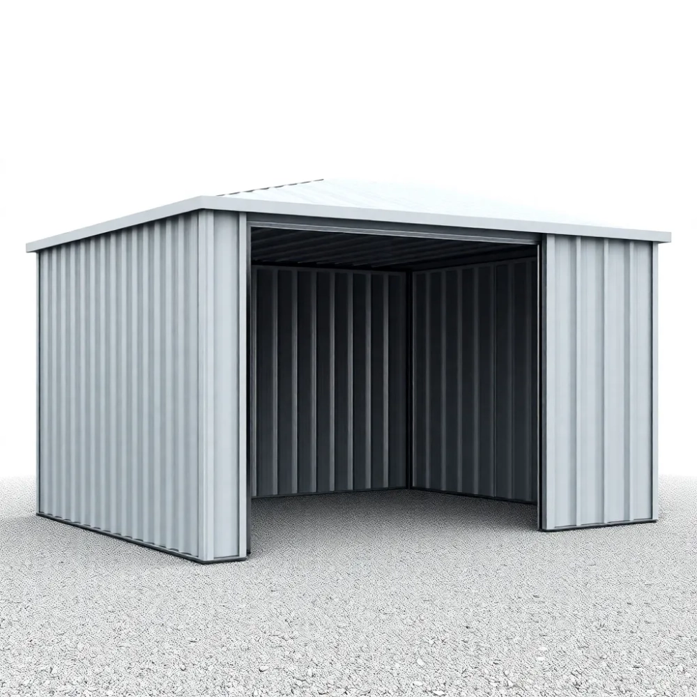 Garaż blaszany z wiatą cena