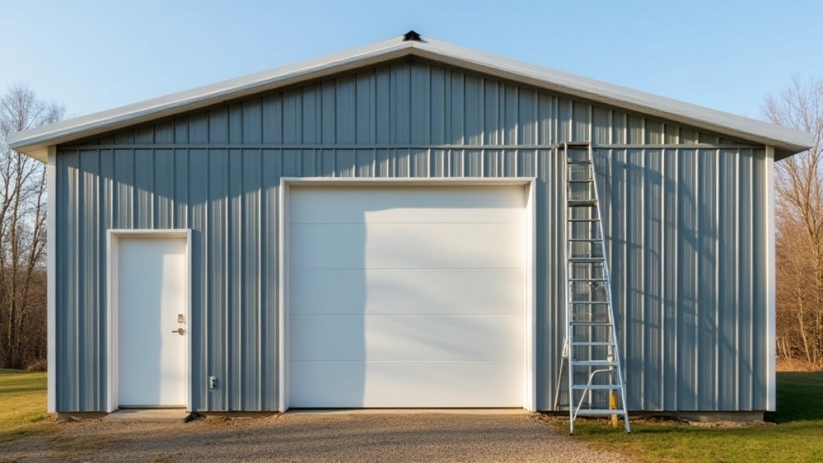 Jak obić garaż blaszany