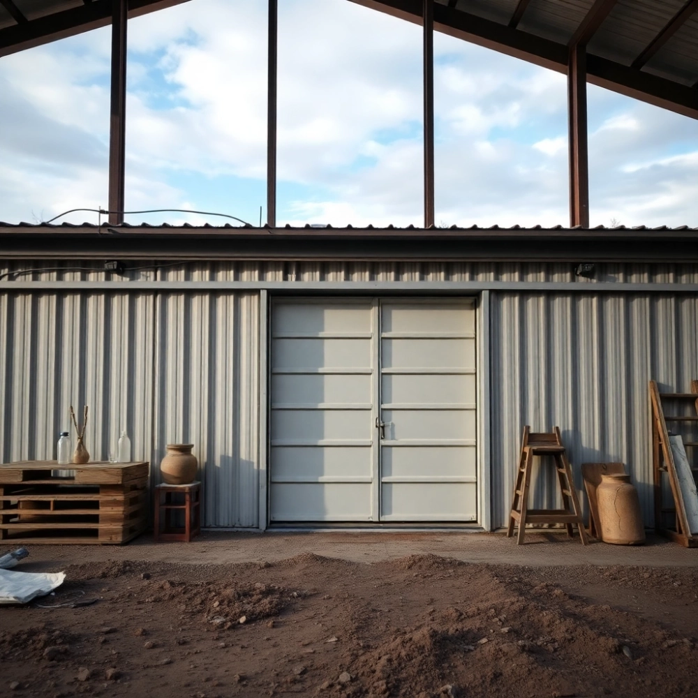 Jak ocieplić drzwi garażowe styropianem