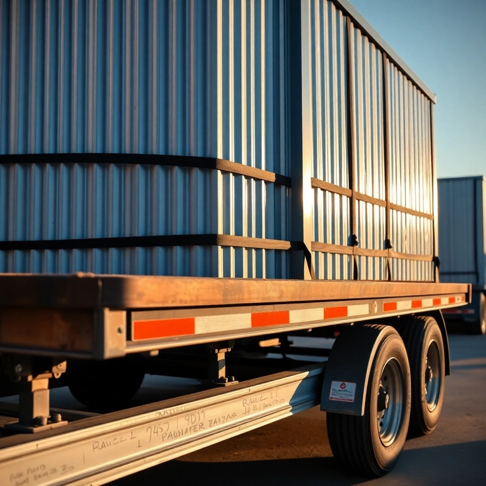 Jak przewieźć garaż blaszany