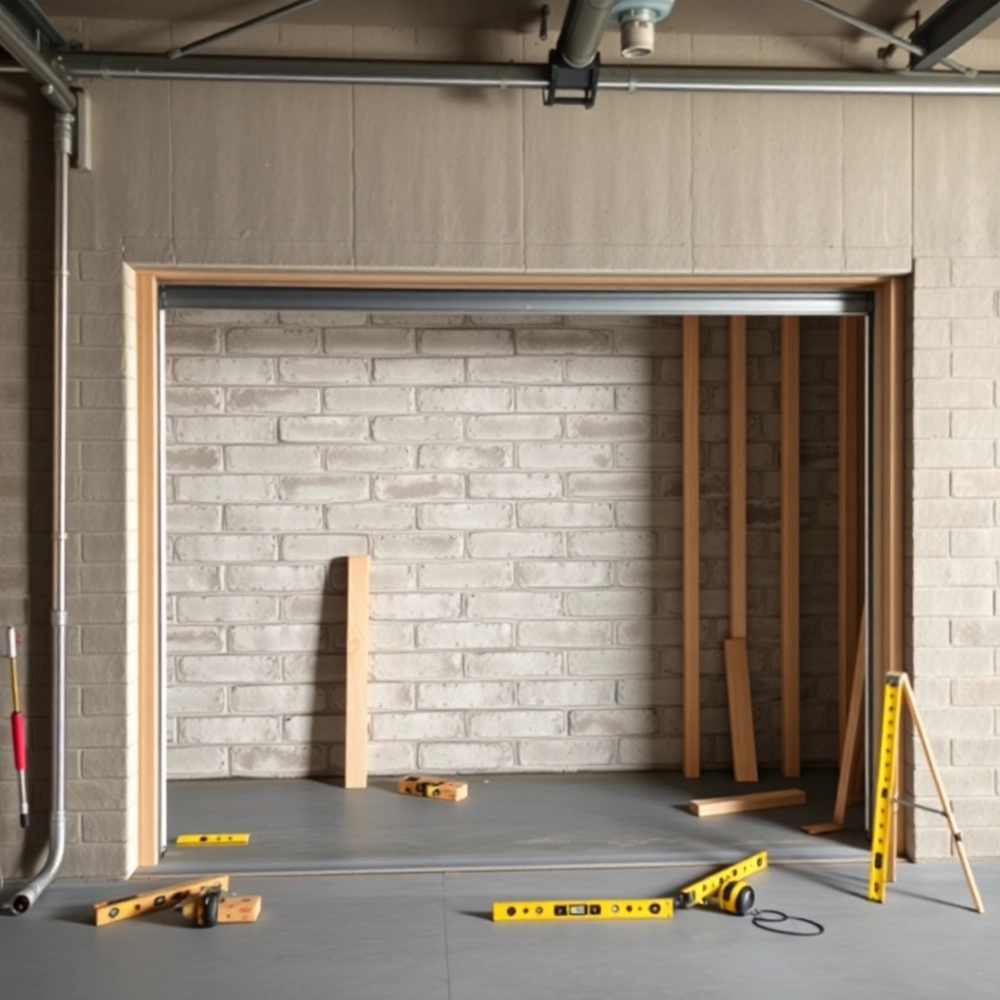 Jak przygotować otwór pod bramę garażową