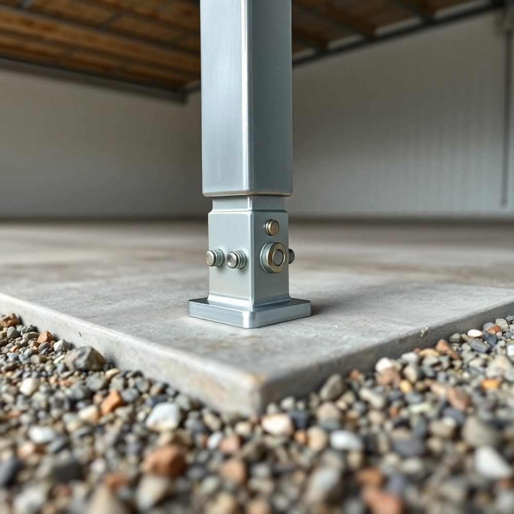 Jak przymocować garaż blaszany