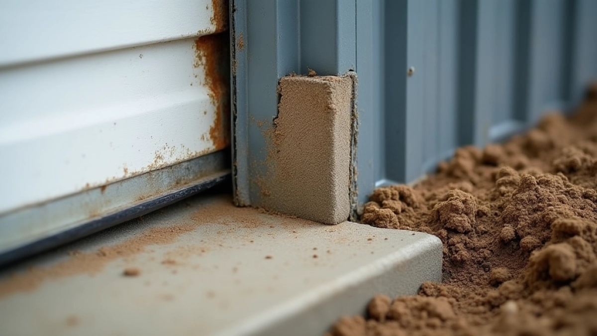 Jak uszczelnić garaż blaszany od podłoża