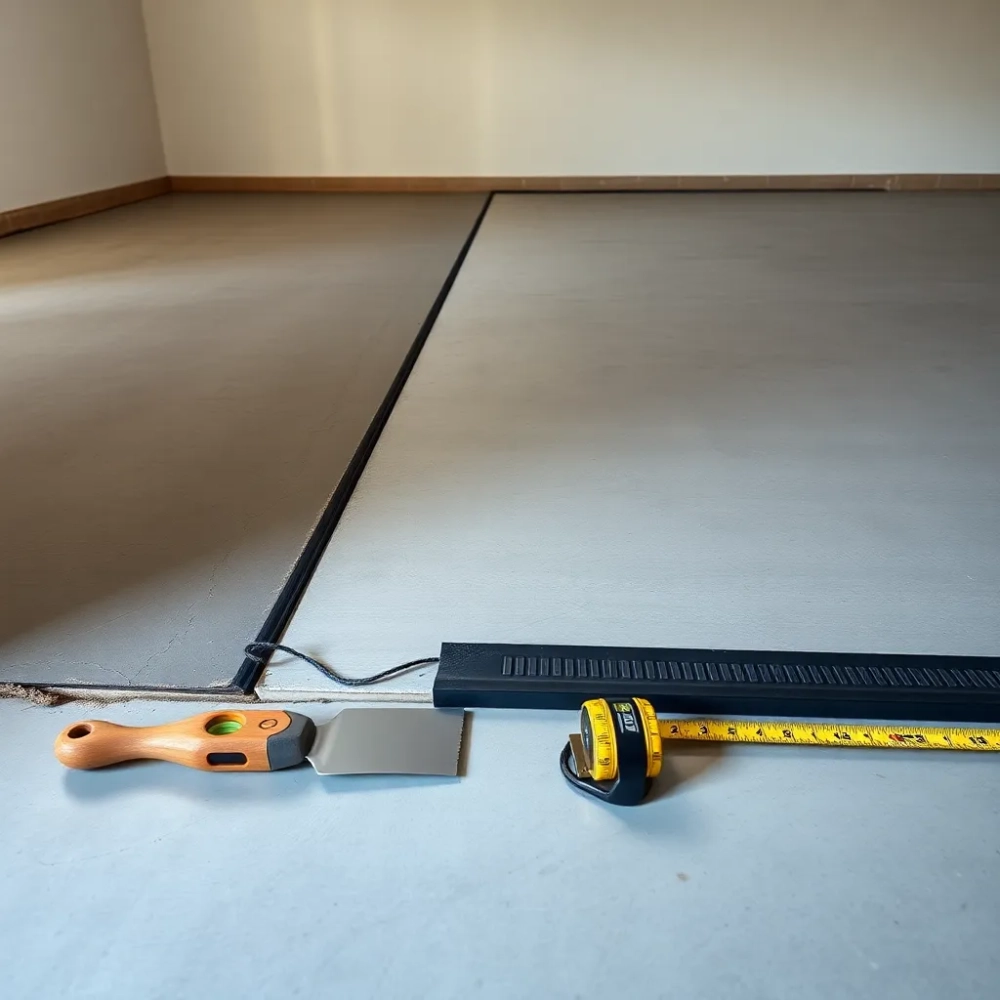 Jak wykonać próg w garażu