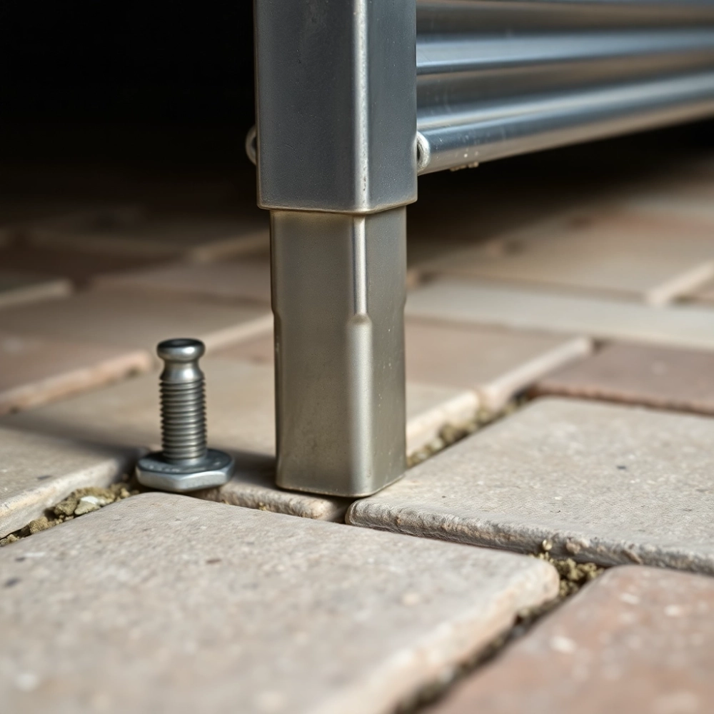 Jak zakotwić garaż blaszany do kostki brukowej