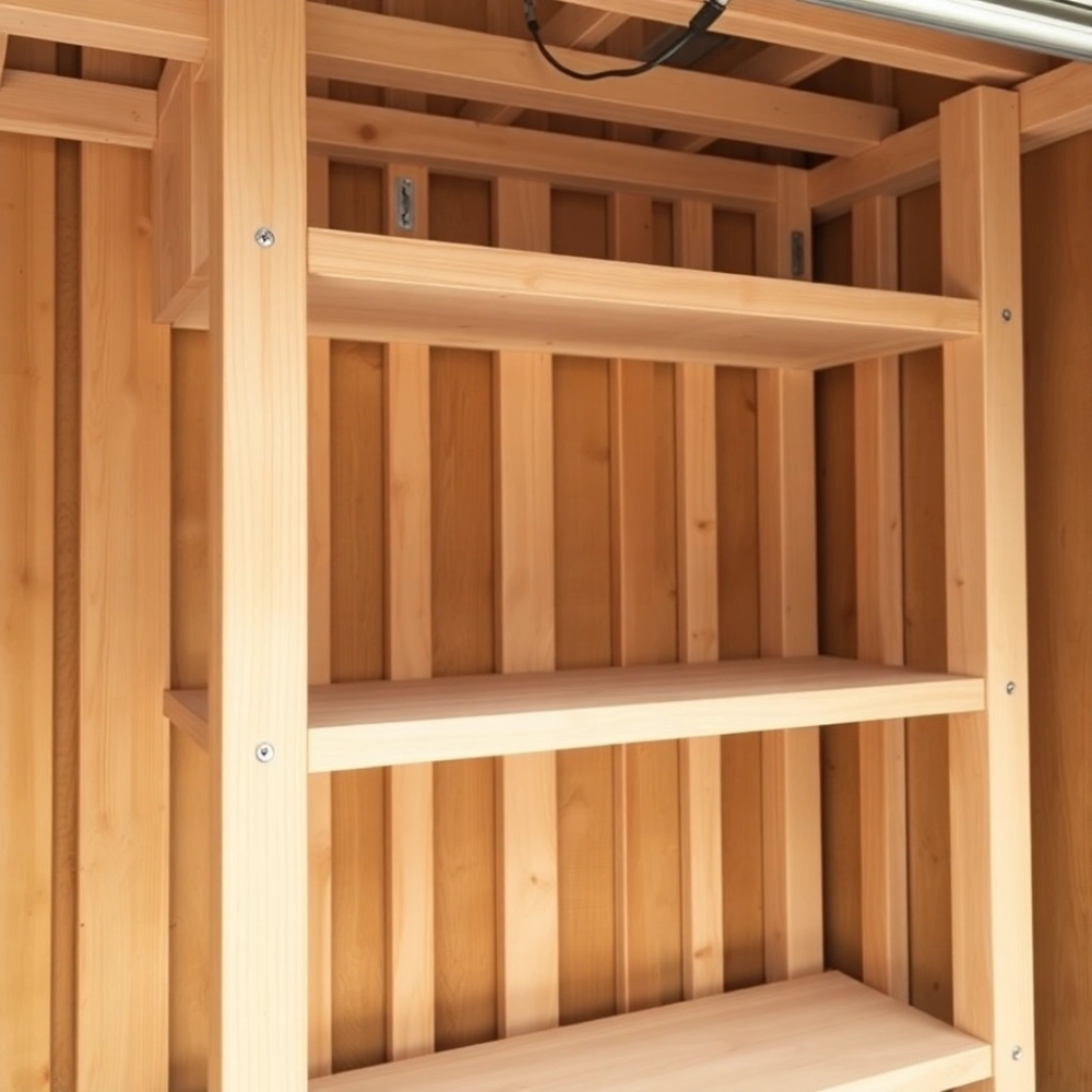 Jak zrobić regał drewniany do garażu