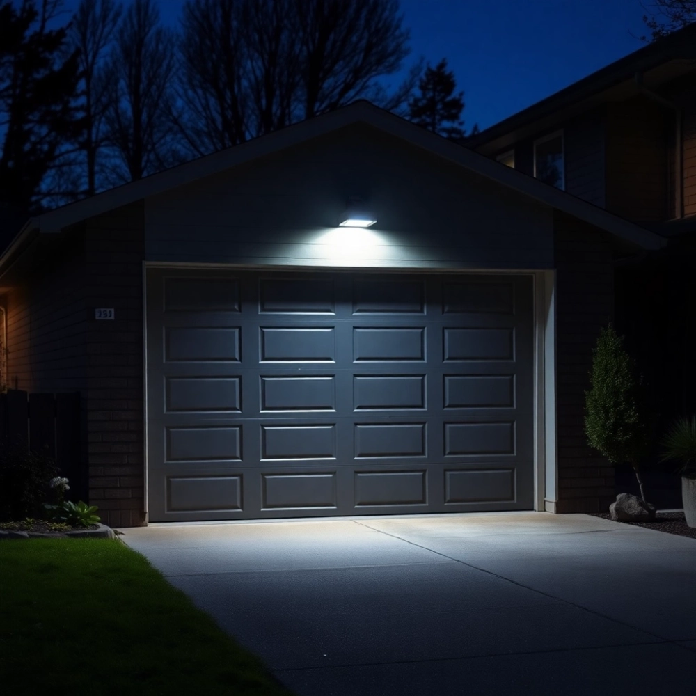 Jaka lampa przed garaż