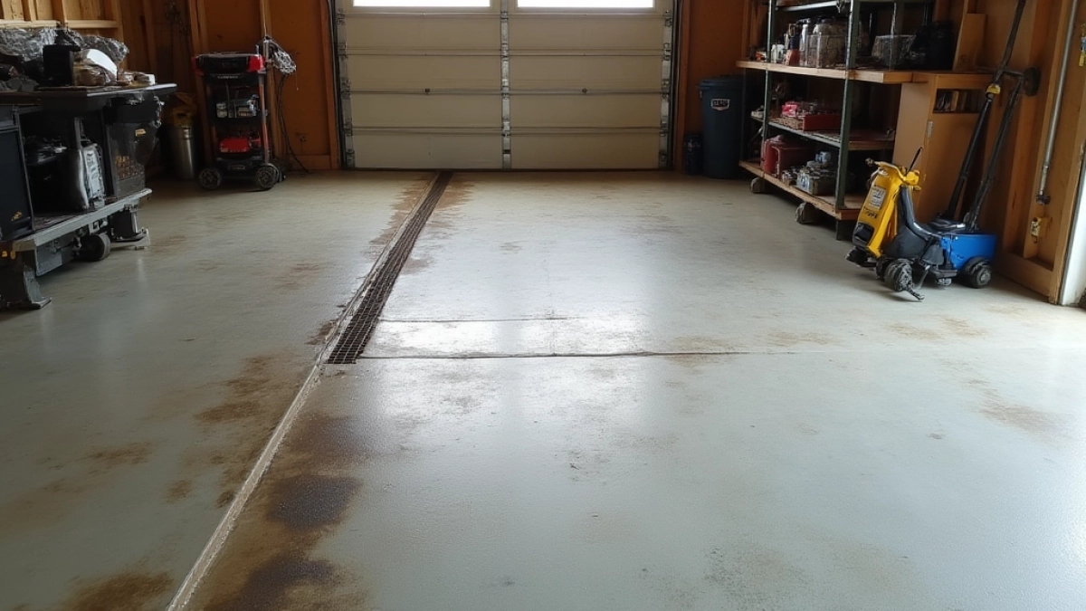 jaka podłoga w garażu