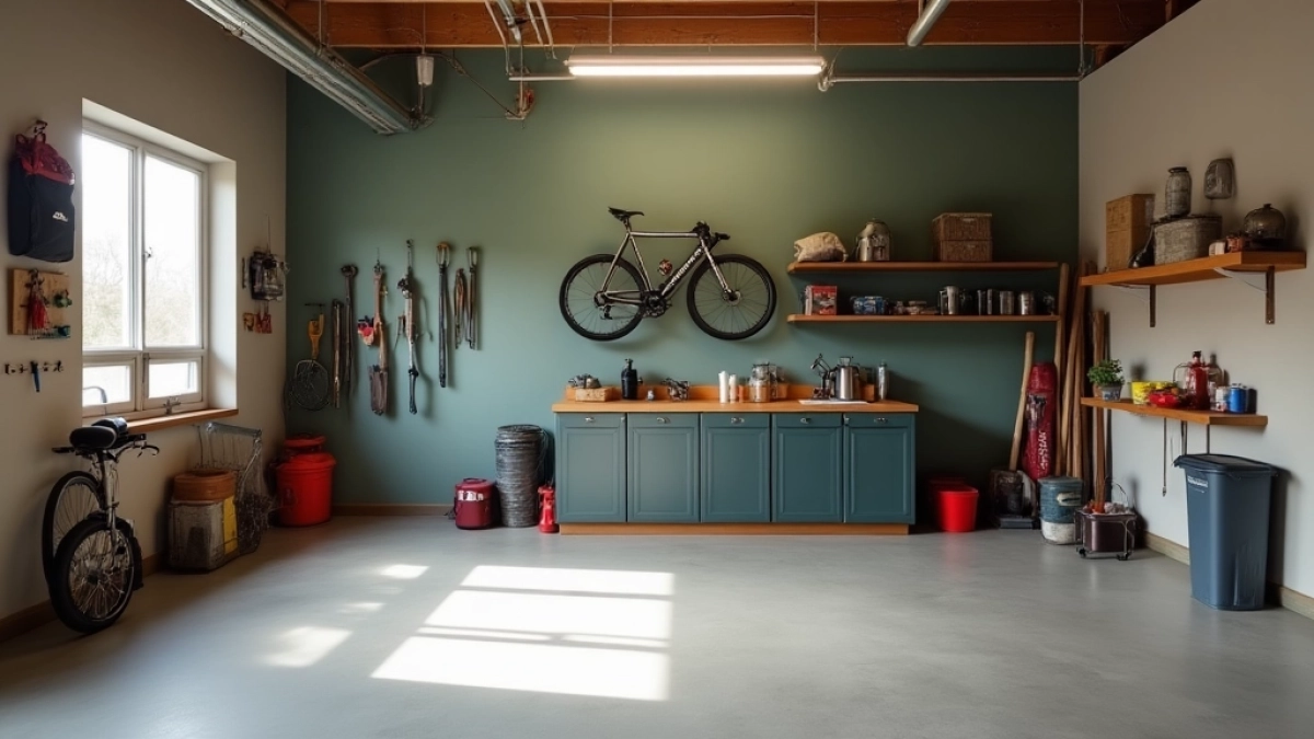 jaki kolor ścian w garażu