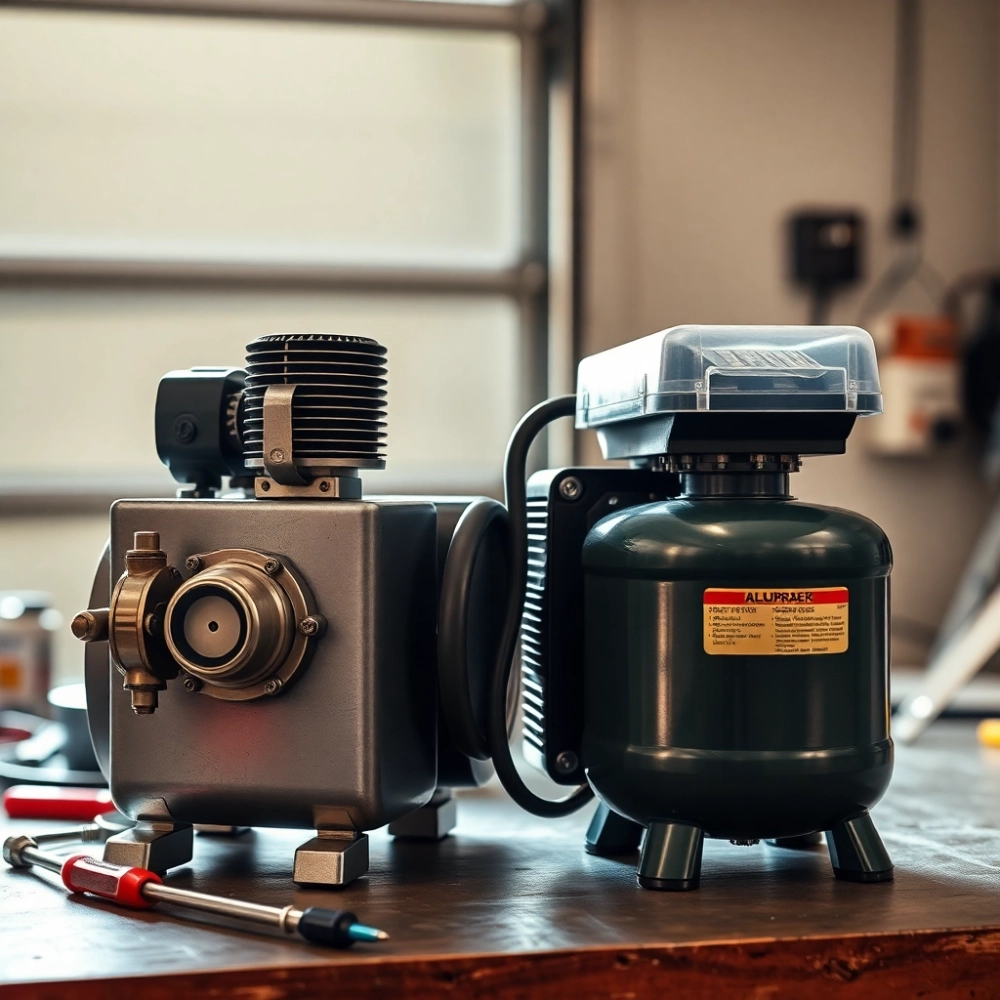 Jaki kompresor do garażu olejowy czy bezolejowy
