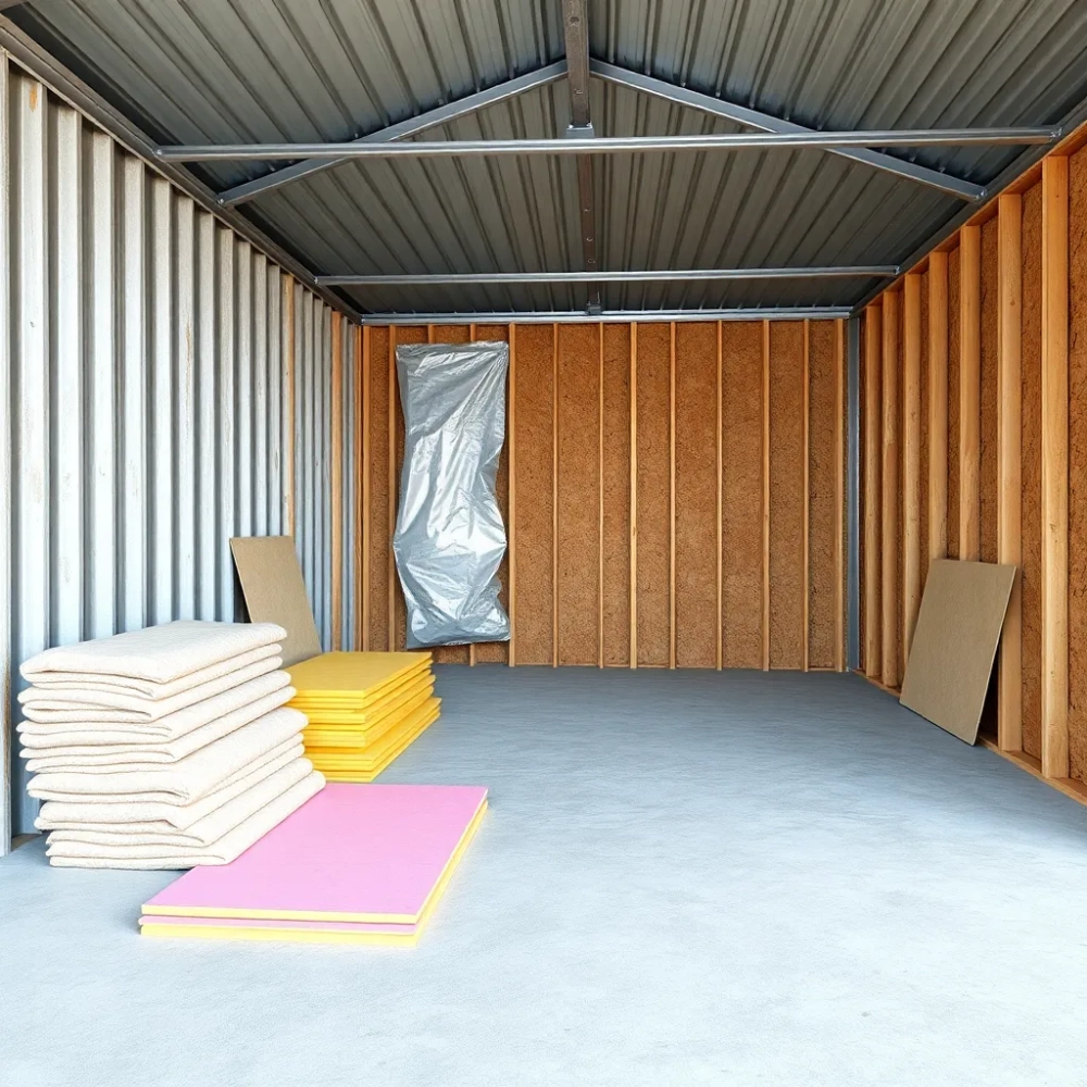 Koszt ocieplenia garażu blaszanego