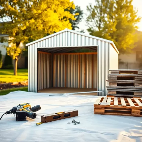 Ile kosztuje montaż garażu blaszanego
