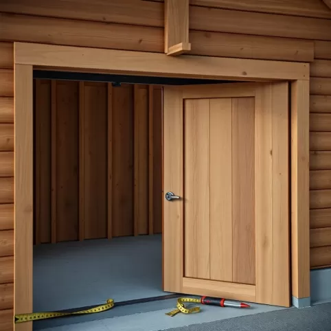 Jak ocieplić drzwi garażowe drewniane