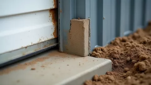 Jak uszczelnić garaż blaszany od podłoża