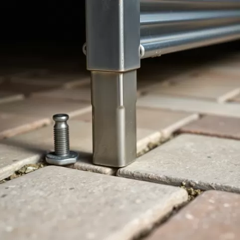 Jak zakotwić garaż blaszany do kostki brukowej