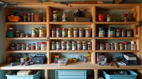 Jak zrobić regał do garażu