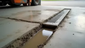 jaki spadek w garażu