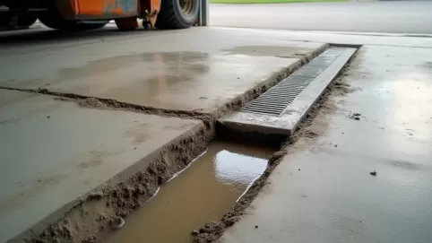 jaki spadek w garażu